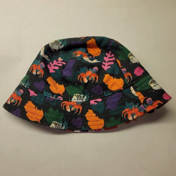 2023 Disney Parks Ariel The Little Mermaid Reversible Bucket Sun Hat - Adult - Picture 1 of 5